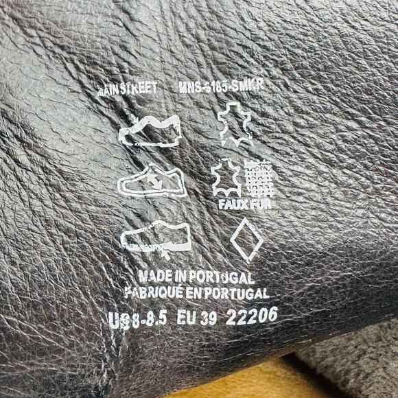 Taos Women's Main Street Smoke Rugged Leather Comfort Boots Size 39 EU/ 8-8.5 US - Picture 11 of 11